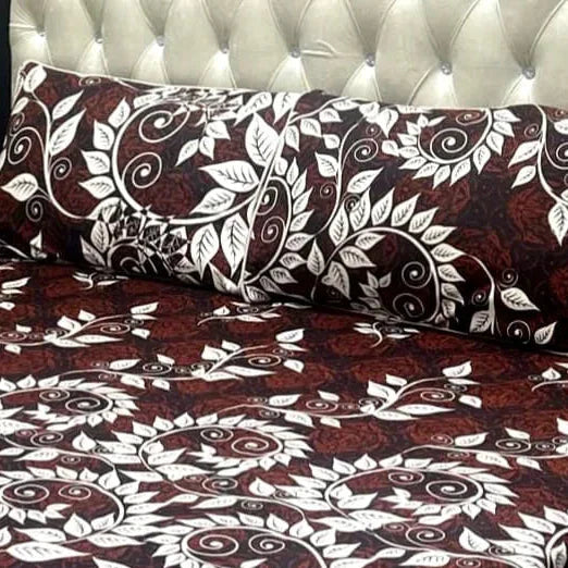 3D CRYSTAL COTTON BEDSHEET