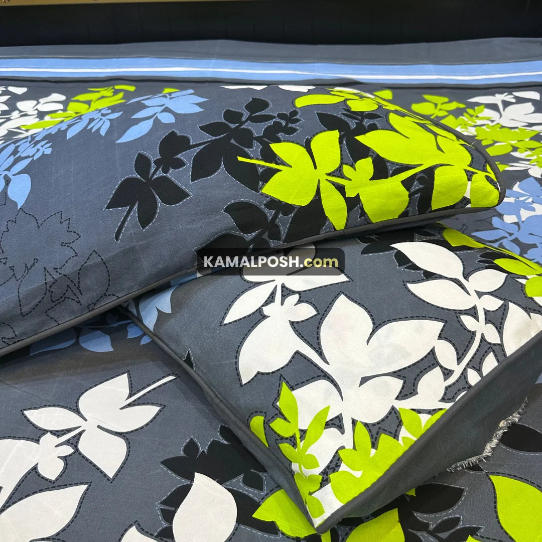 3D CRYSTAL COTTON BEDSHEET