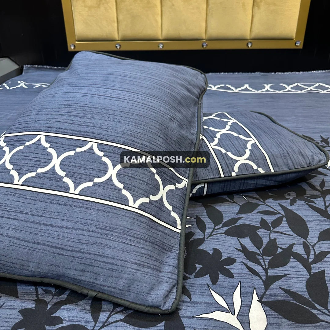 3D CRYSTAL COTTON BEDSHEET