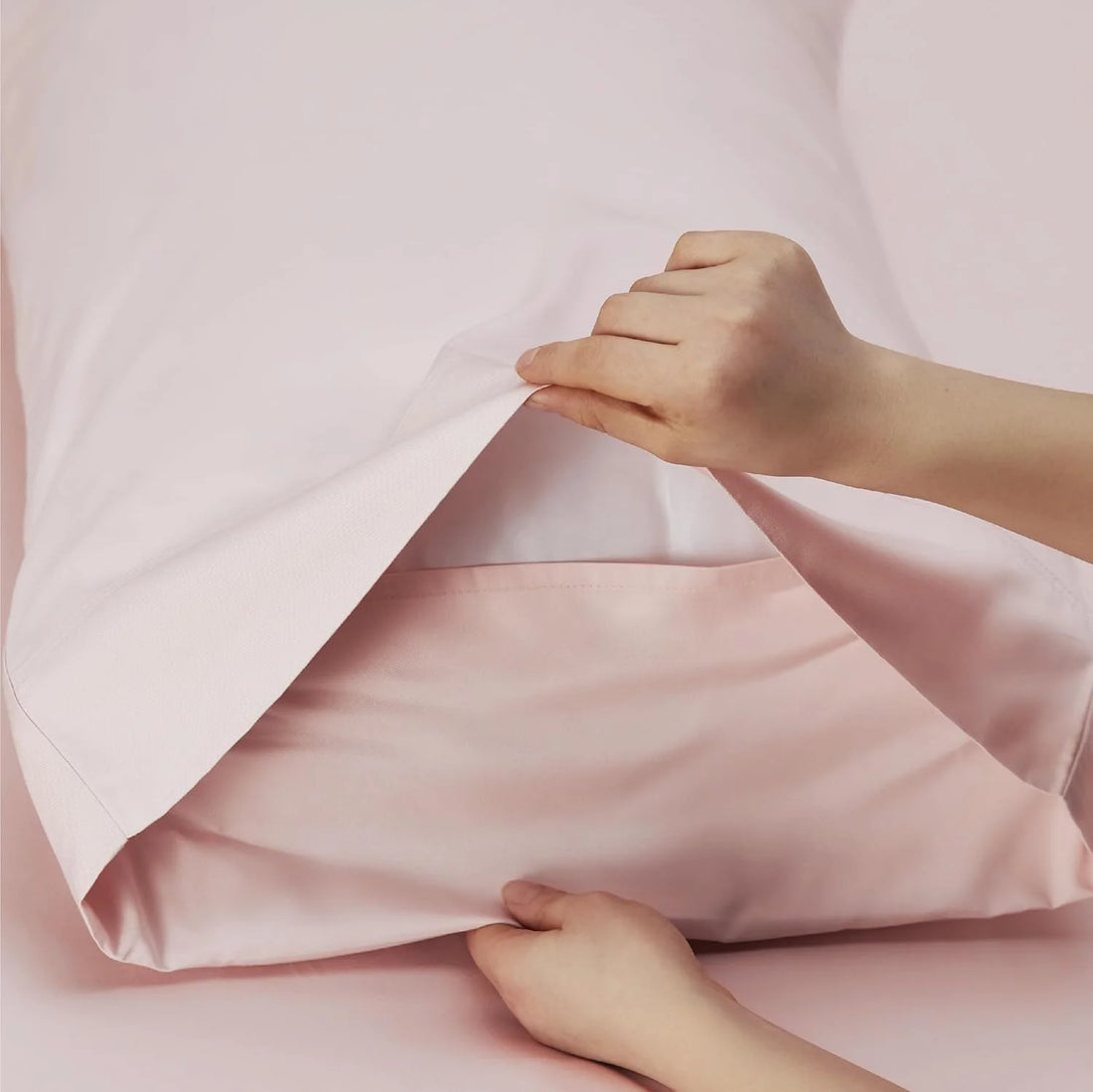 100% Cotton Bedsheet- Tea Pink