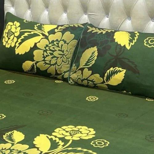 3D CRYSTAL COTTON BEDSHEET
