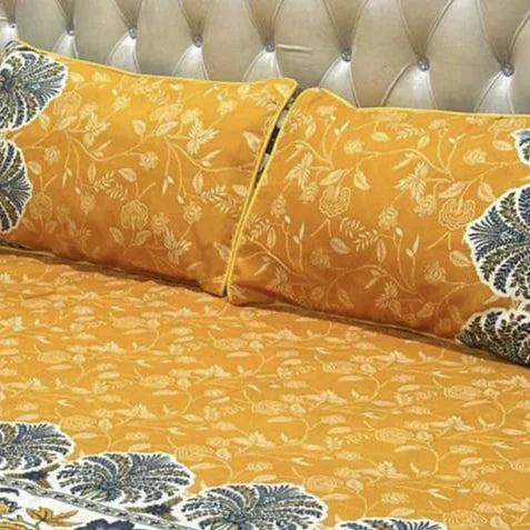 3D CRYSTAL COTTON BEDSHEET