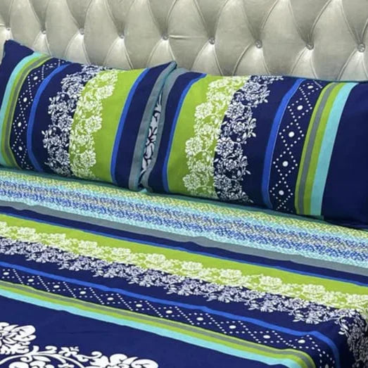 3D CRYSTAL COTTON BEDSHEET