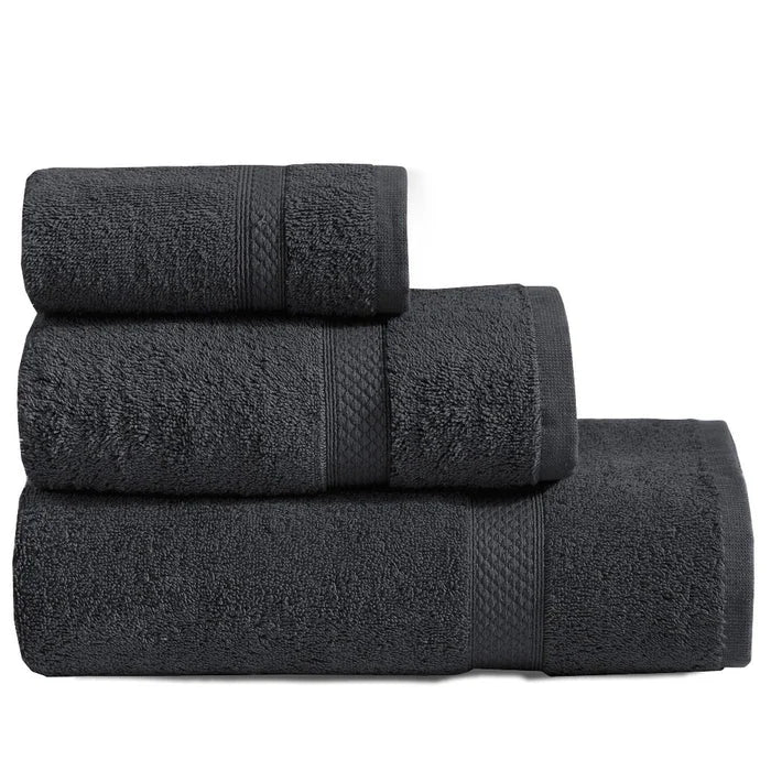 3 PCs Towel Pack-Charcoal